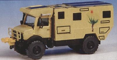 Kibri 14977 HO Scale European Trucks - Unimog -- Unicat Mobile Home