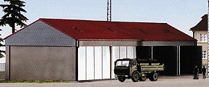 Kibri 18906 HO Scale Military Vehicle Hall