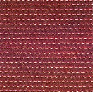 Kibri 34140 HO Scale Roof Sections -- Flat Tile (red)