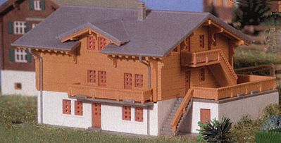 Kibri 36809 Z Scale Gsteig Chalet -- 3-3/8 x 2-3/4 x 2: 8.5 x 7 x 5cm