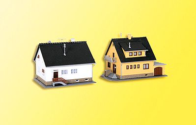 Kibri 37041 N Scale Family House -- Amselweg, pkg(2)