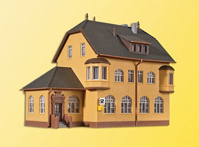 Kibri 37161 N Scale Munderkingen Post Office -- 5 x 2-5/16 x 3-1/2" 12.5 x 5.8 x 9cm