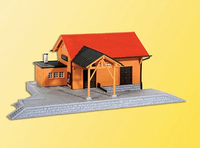 Kibri 37804 N Scale Sondernau Goods Depot - Kit -- 5-13/16 x 3-5/8 x 2-3/16" 14.5 x 9 x 5.5cm