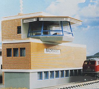 Kibri 37807 N Scale Signal Tower in Backnang - Kit -- 4-3/4 x 2 x 3-3/16" 12 x 5 x 8cm