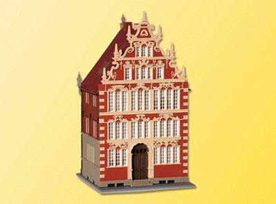 Kibri 38377 HO Scale City Residence -- 10.5 x 10.5 x 19cm