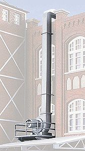 Kibri 38609 HO Scale Exhaust Vents -- Kit - pkg(2)
