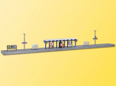 Kibri 39563 HO Scale Modern German Subway (S-Bahn) Stop "Nurnberg Street"