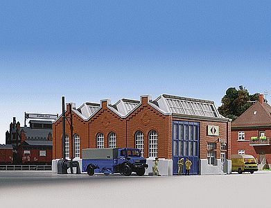 Kibri 39808 HO Scale Zwirn Spinning Mill -- 9-5/8 x 5 x 3-13/16" 24 x 12.5 x 9.5cm