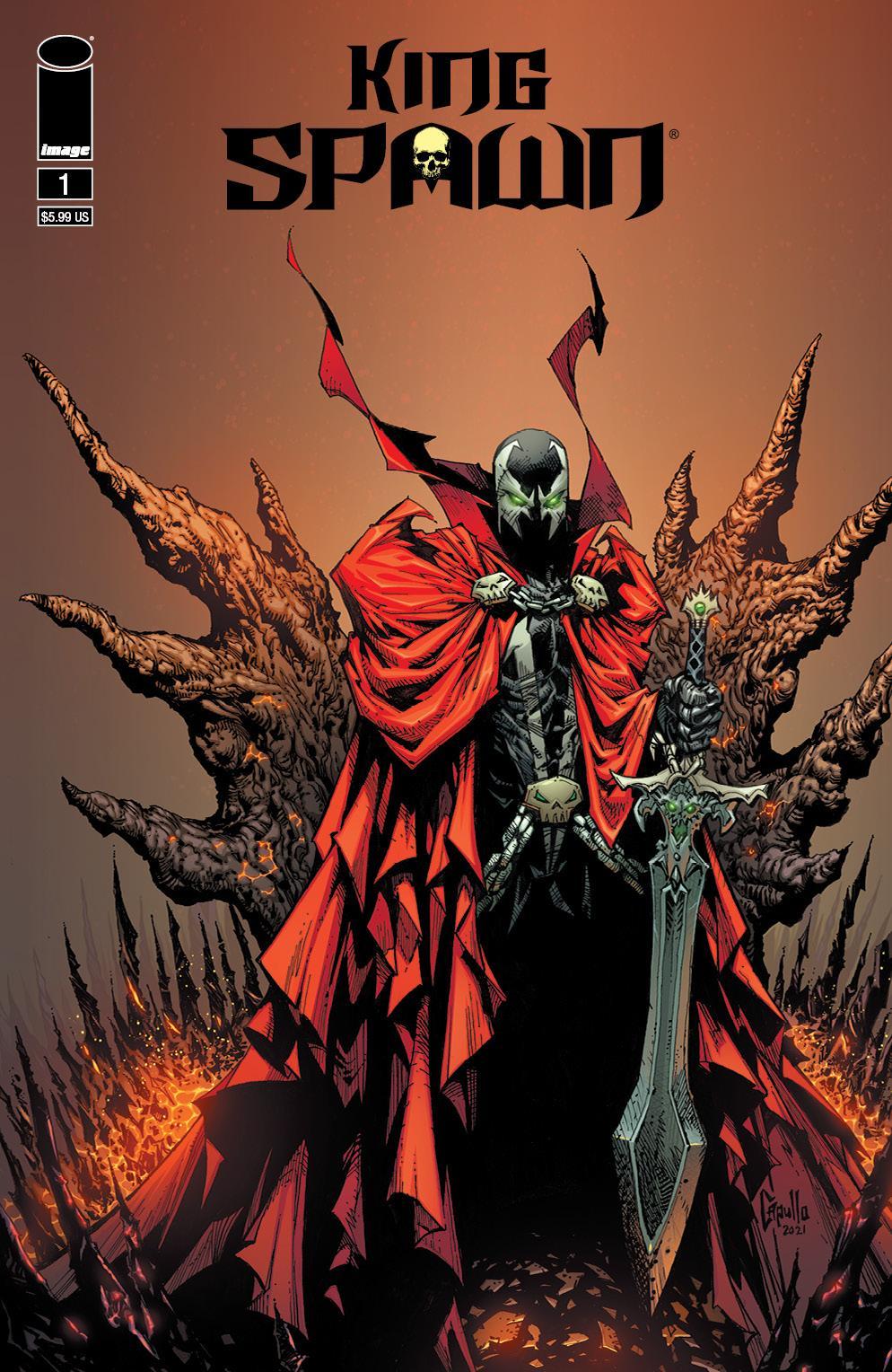 King Spawn #1 E Greg Capullo Variant (08/25/2021) Image