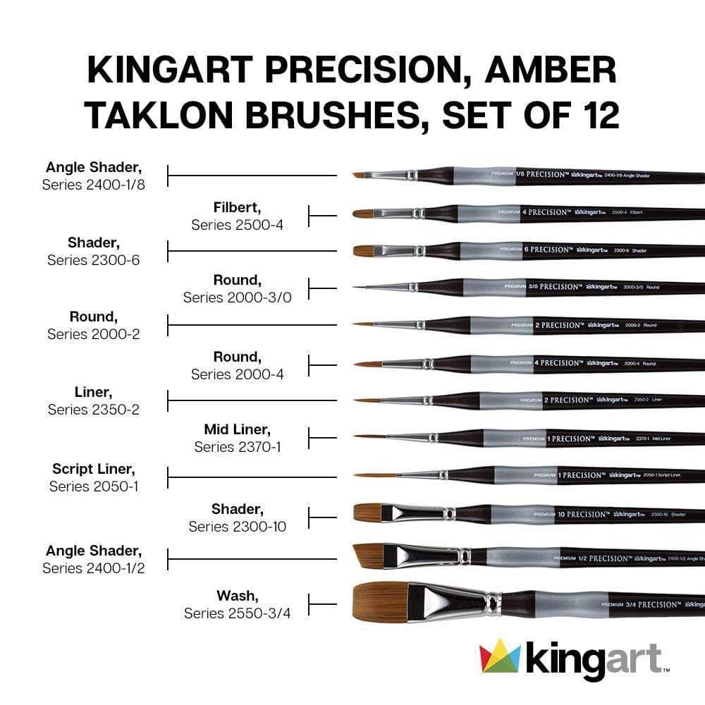 Precision™ Brushes 12 pc