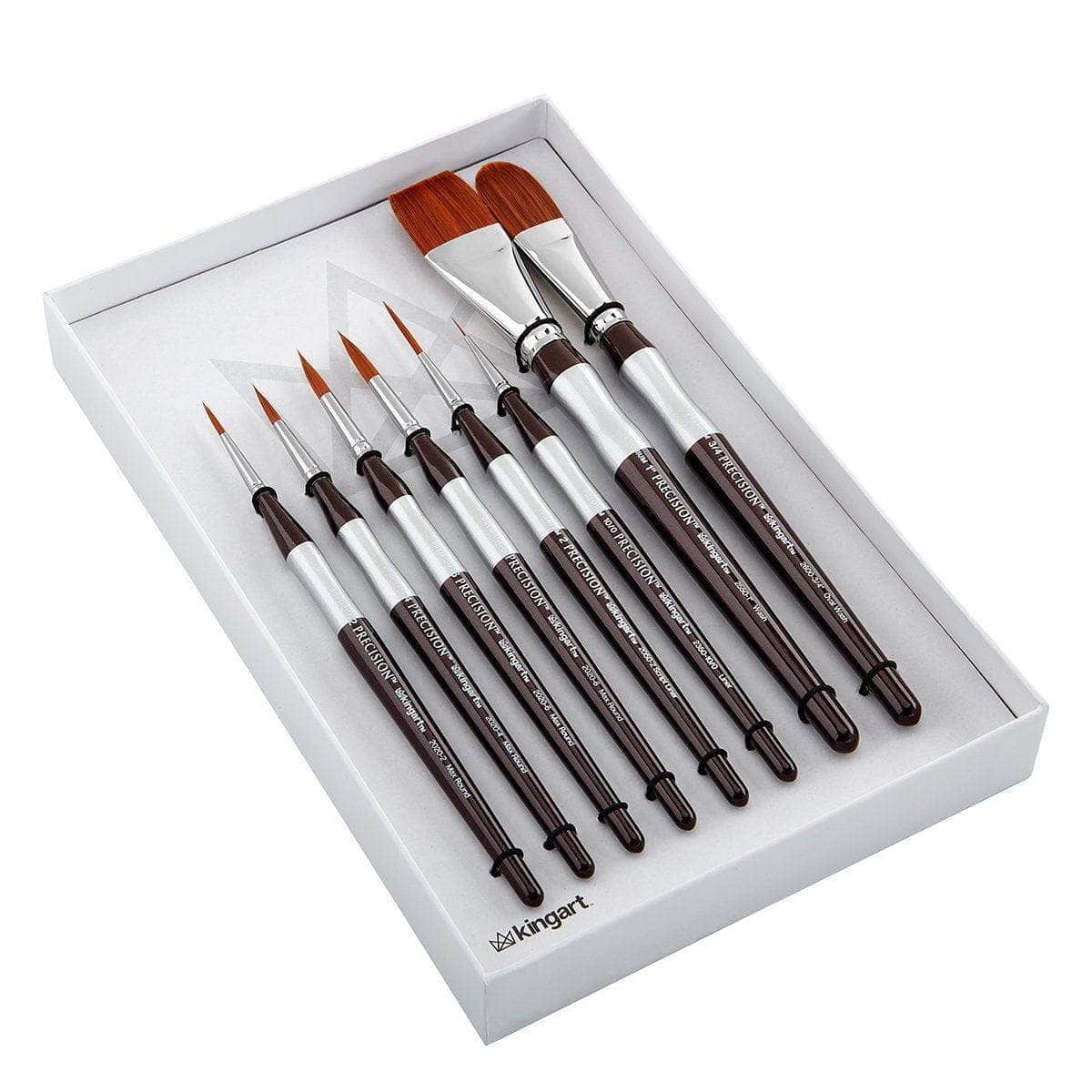 Precision™ Brushes 8 pc