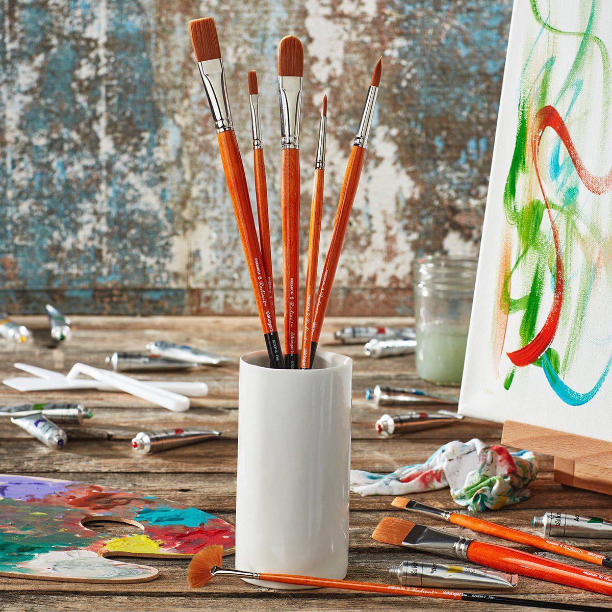 Radiant™ Oil & Acrylic Brushes 8 pc