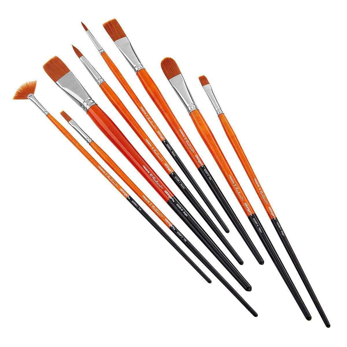 Radiant™ Oil & Acrylic Brushes 8 pc