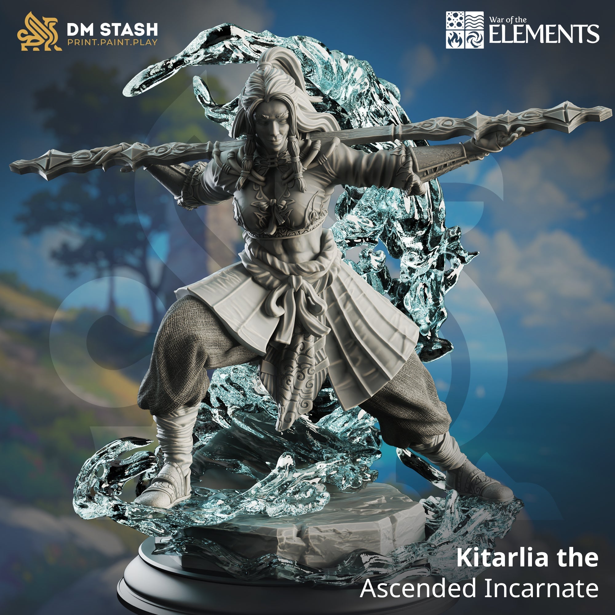 Kitarlia, the Ascended Incarnate (Female Water Elemi)