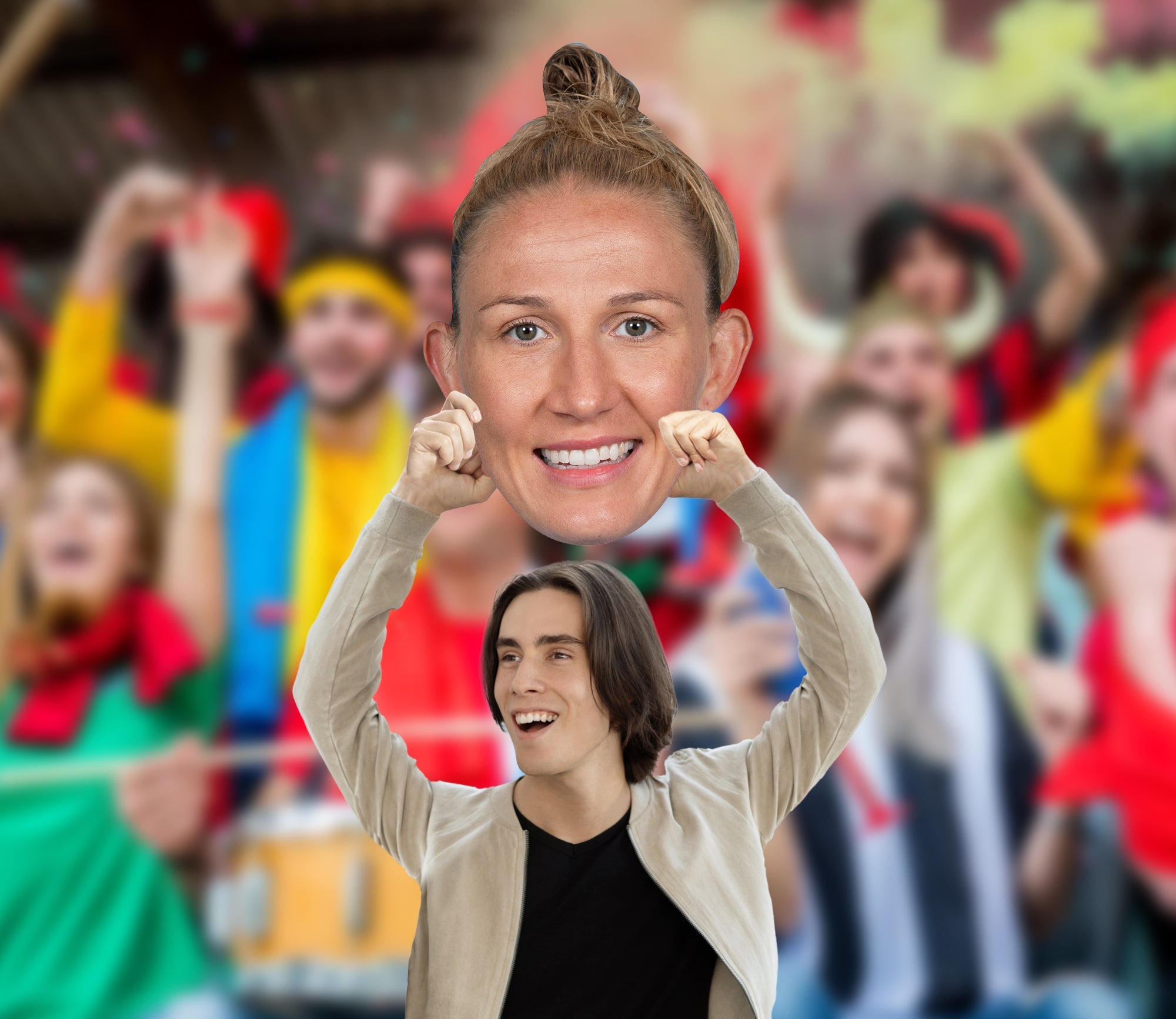 Courtney Vandersloot - Big Head - Official WNBA - Chicago Sky - Foam Core Cutout