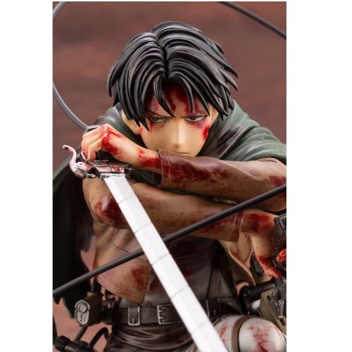 Kotobukiya Attack On Titan Levi Fortitude Version Artfx J Statue
