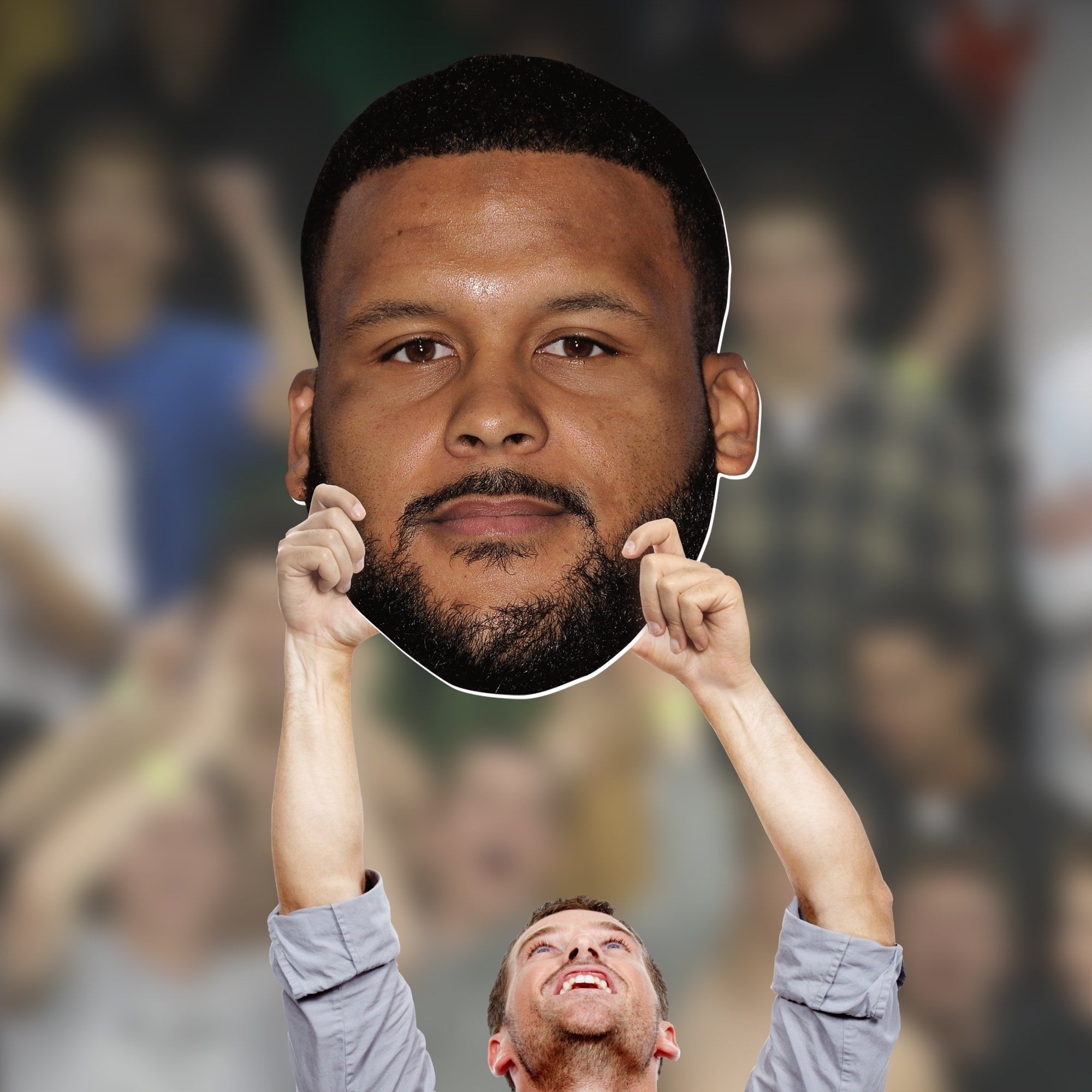 Aaron Donald - Big Head - Official NFL - Foam Core Cutout