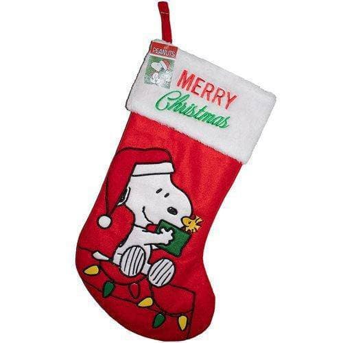 Kurt Adler - Peanuts Snoopy 19-Inch Stocking - Choose your Style