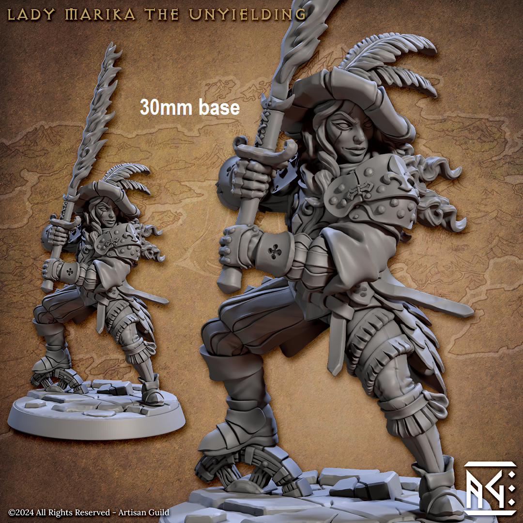 Lady Marika the Unyielding (Female Human Fighter)