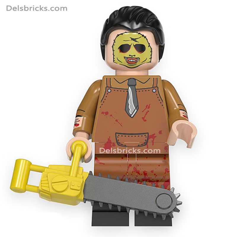 Leatherface Texas Chainsaw massacre Lego Minifigures Custom Horror Toys 1