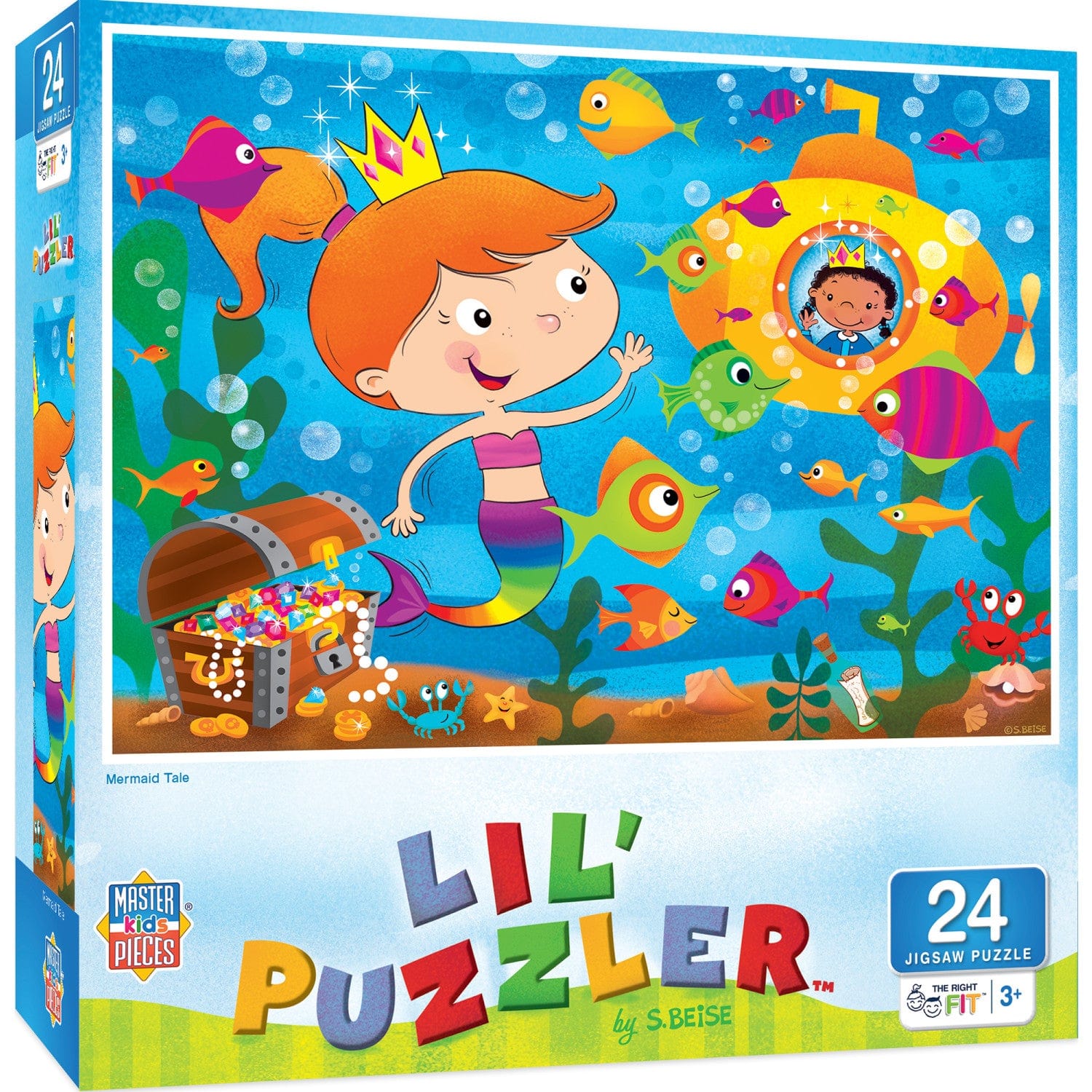 Lil Puzzler - Mermaid Tale 24 Piece Jigsaw Puzzle