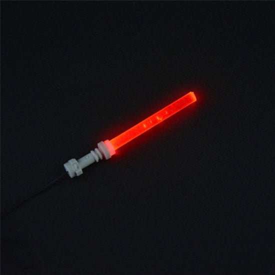 Red Lightsaber USB Plug-In Accessory for Minifigures