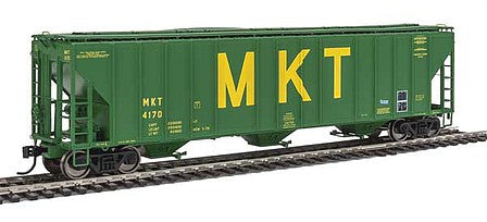 Walthers Proto 106163 HO Scale 55' Evans 4780 Covered Hopper - Ready To Run -- Missouri-Kansas-Texas(TM) #4170