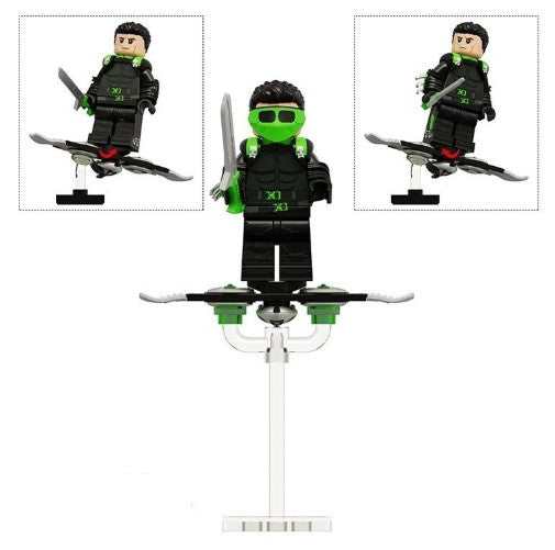 Goblin Glider Villain Custom Minifig