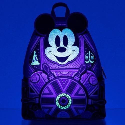 Loungefly Disney 100 Art Deco Mickey Mouse Mini-Backpack - Entertainment Earth Exclusive
