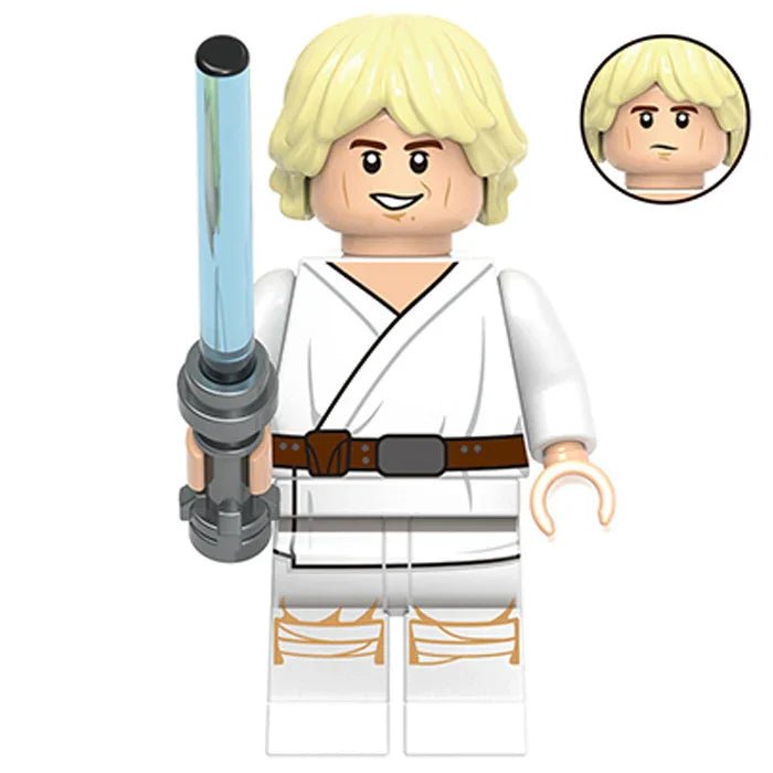 Luke Skywalker Star Wars Lego Minifigures Custom Toys