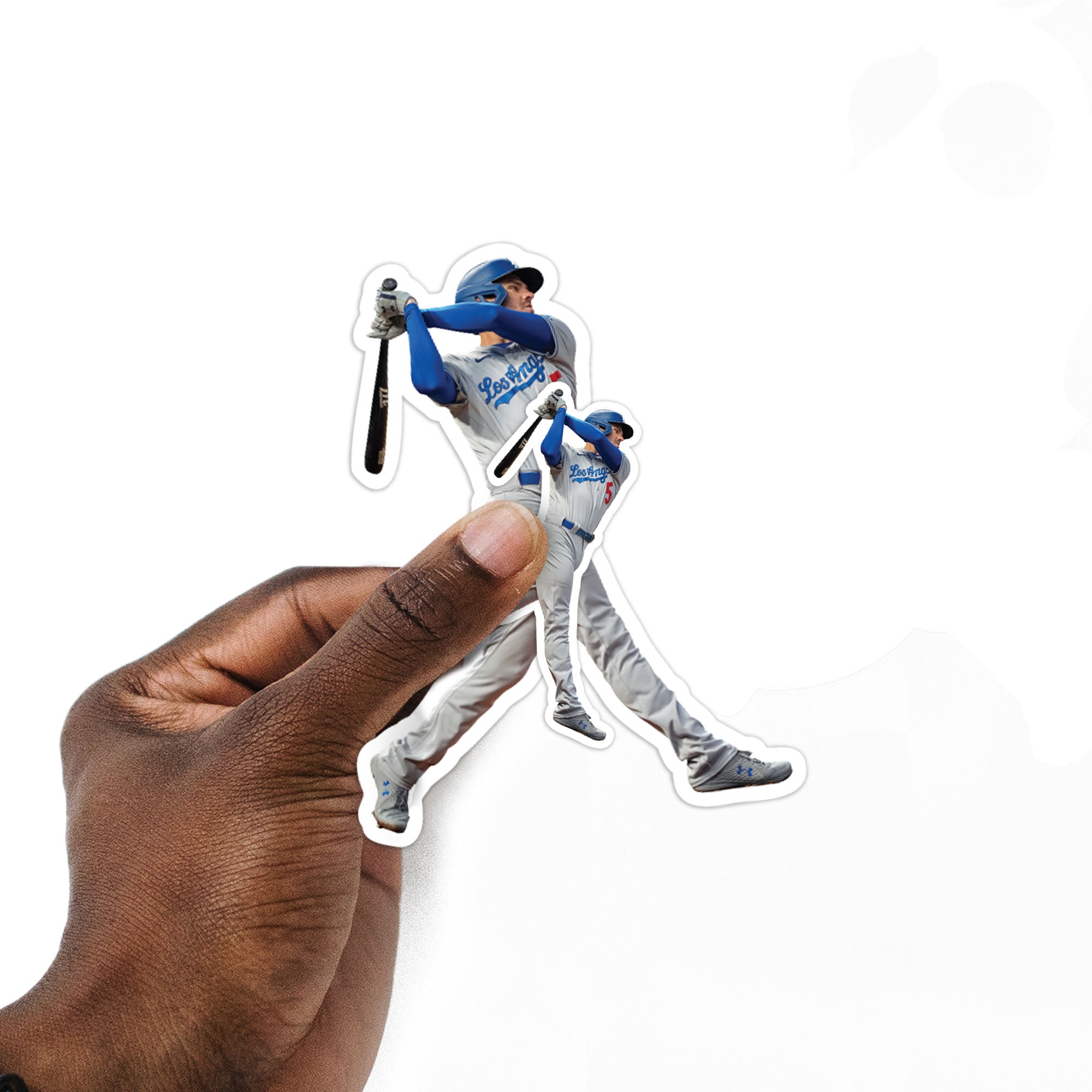 Freddie Freeman - 5 Player Minis (Mixed Sizes) - Official MLB - Los Angeles Dodgers - Reusable Vinyl Decals