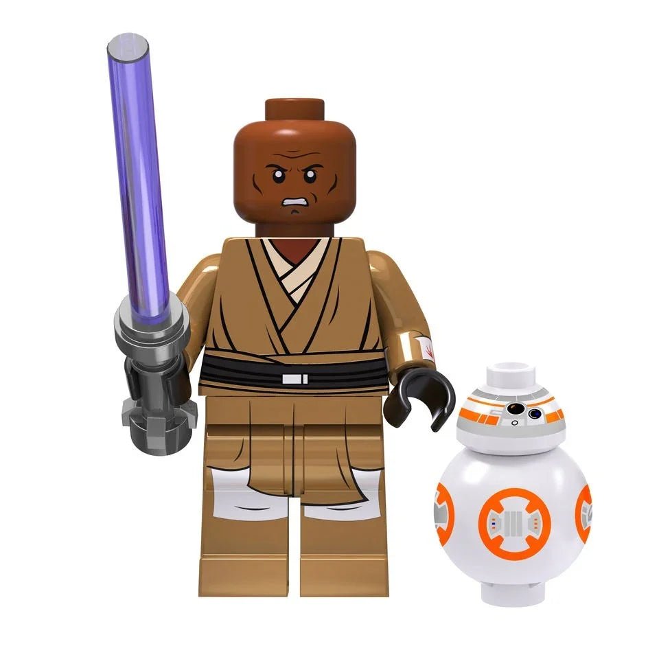 Mace Windu Star Wars Lego Minifigures Custom Toys