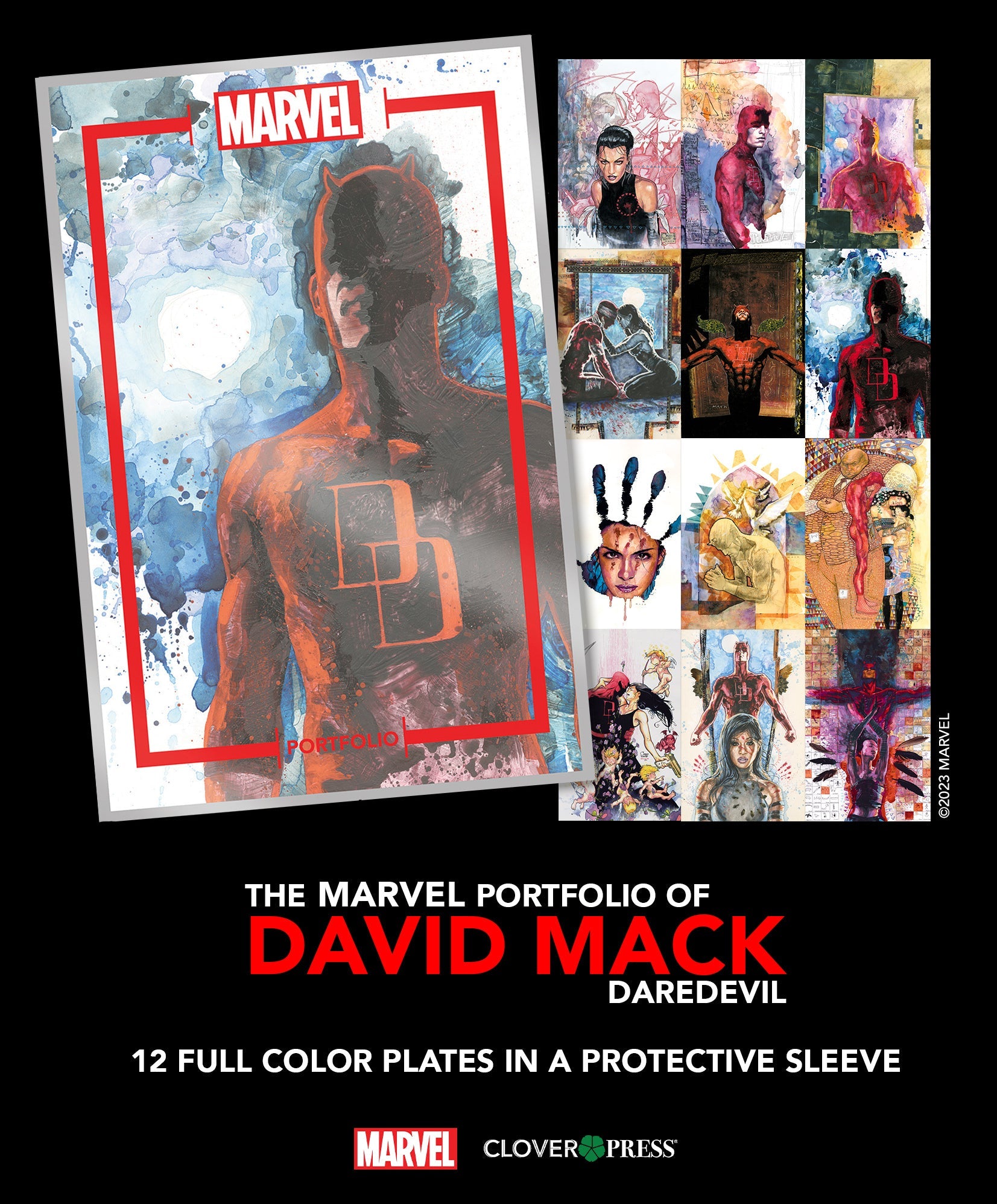 The Marvel Portfolio of David Mack - Daredevil