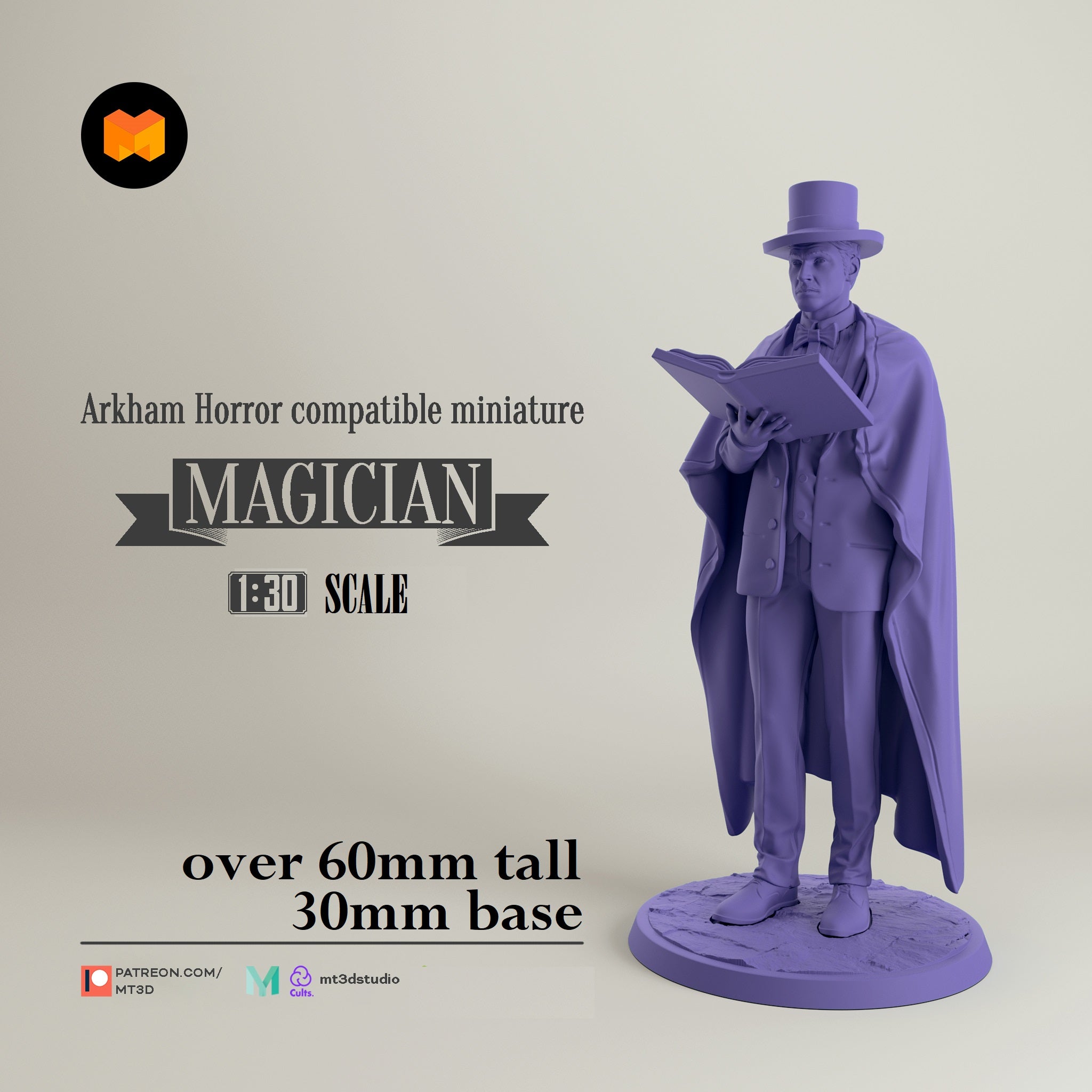 Arkham Compatible Investigator: The Magician (Dexter Drake)