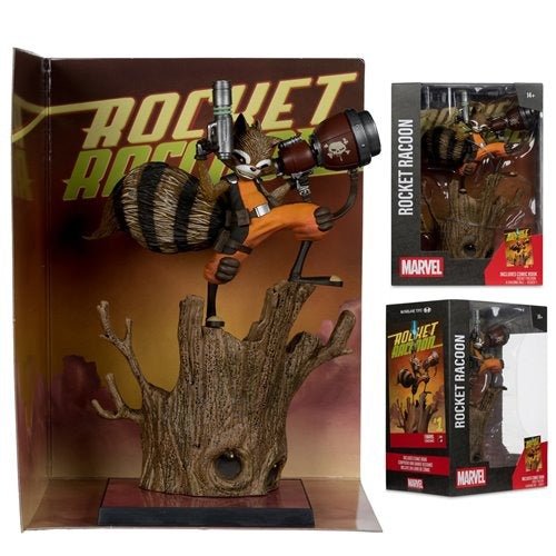 McFarlane Toys Marvel Collection 1:6 Scale Posed Figure with Comic - Select Figure(s)