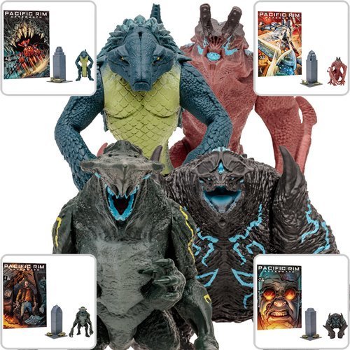 McFarlane Toys Pacific Rim Kaiju Wave 1 4-Inch Scale Action Figure wit