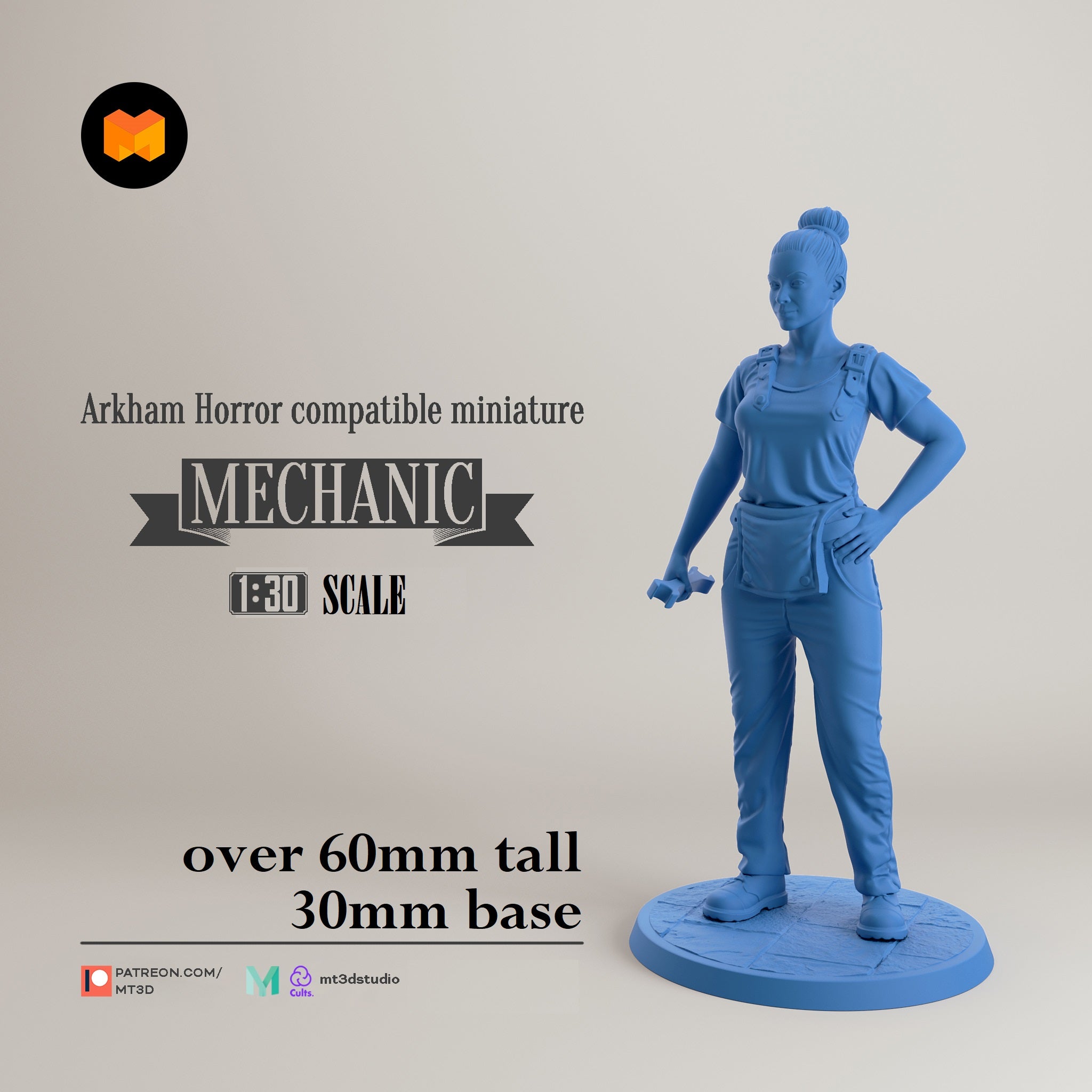 Arkham Compatible Investigator: The Mechanic (Daniela Reyes)