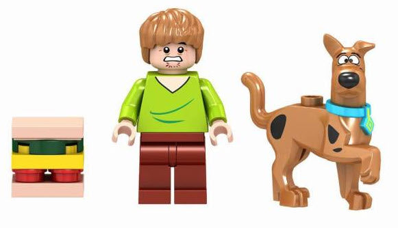 Shaggy & Scooby-Doo Custom Minifig Set