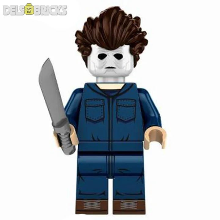 Michael Myers Halloween Lego Minifigures Custom Horror Toys 1