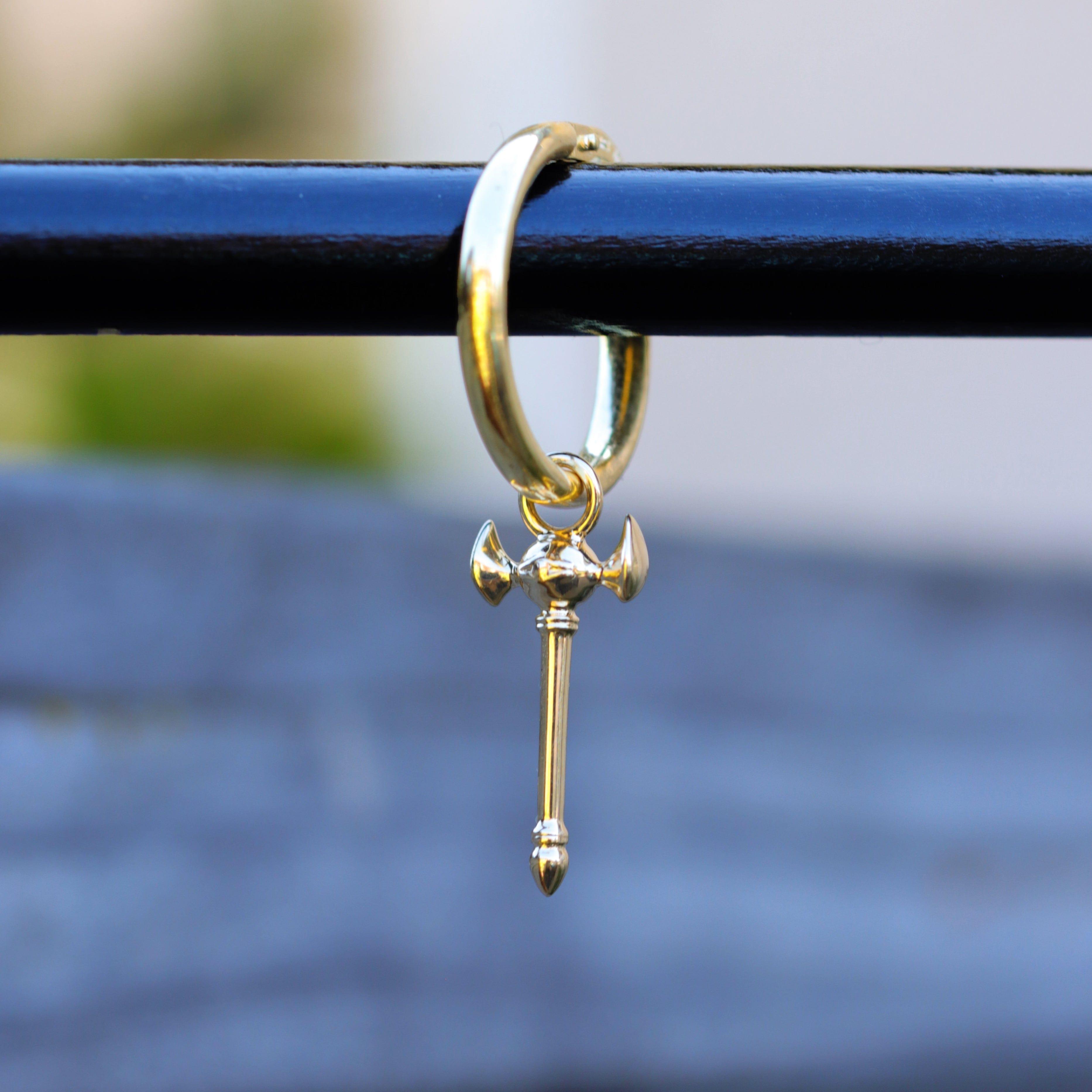 Yu-Gi-Oh!™ Micro Millennium Rod Earring - 14KT