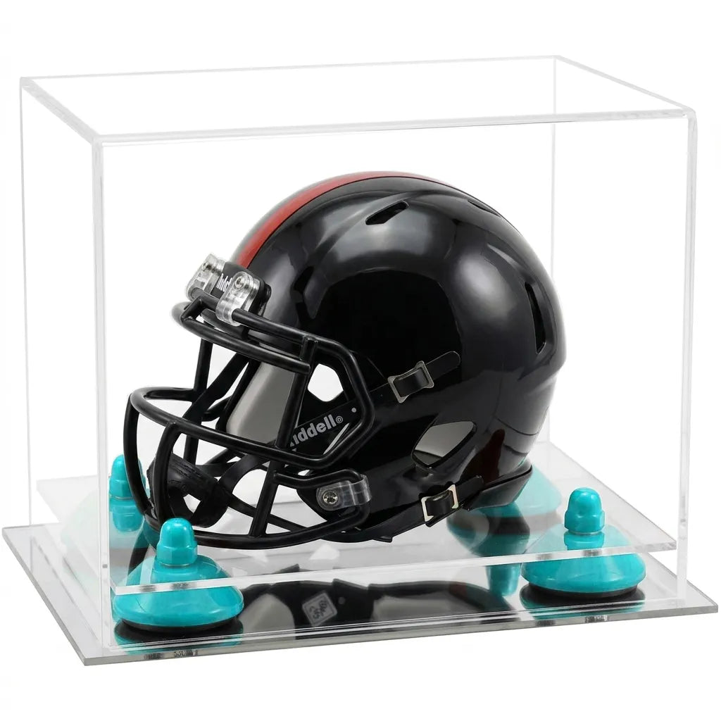 Mini/Miniature Football Helmet (not Full Size) Display Case - Clear (A003/V45)