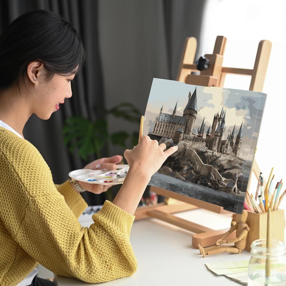 Hogwarts Castle - Paint By Numbers Kit