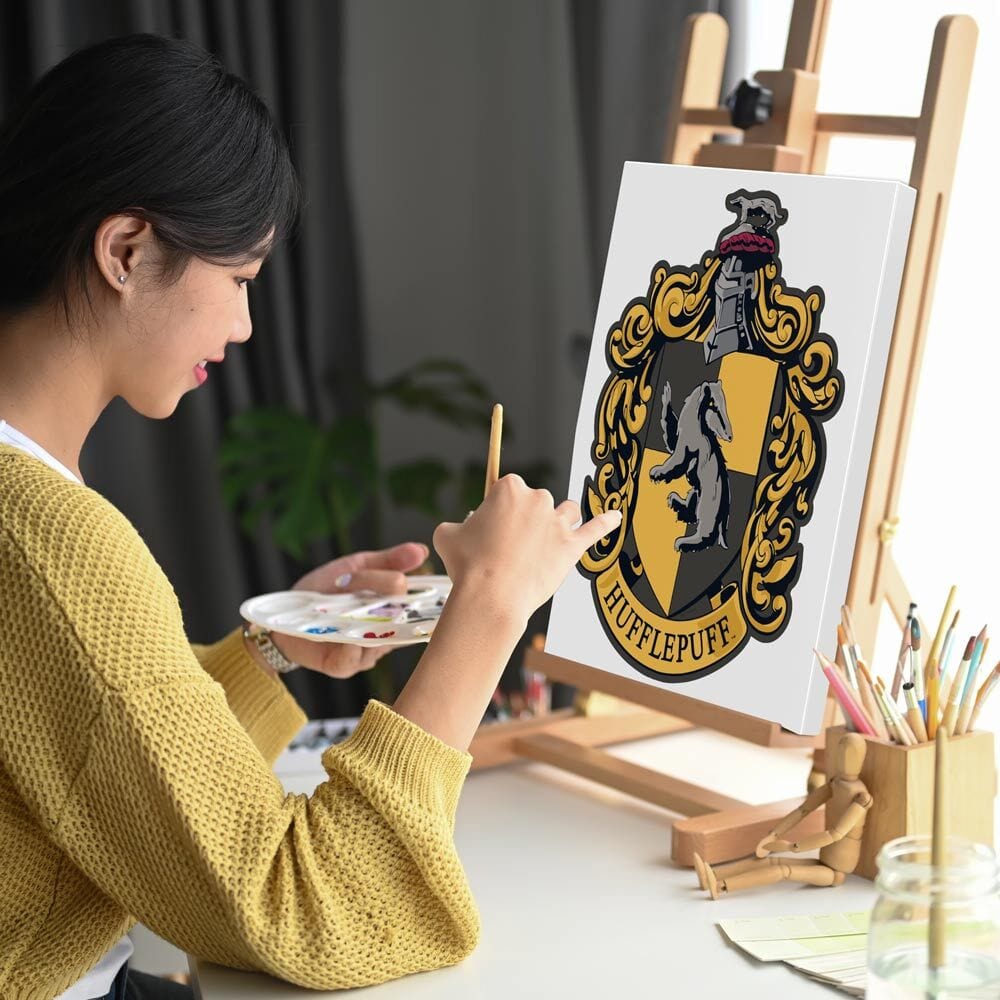 Hufflepuff Crest - Paint By Numbers Kit
