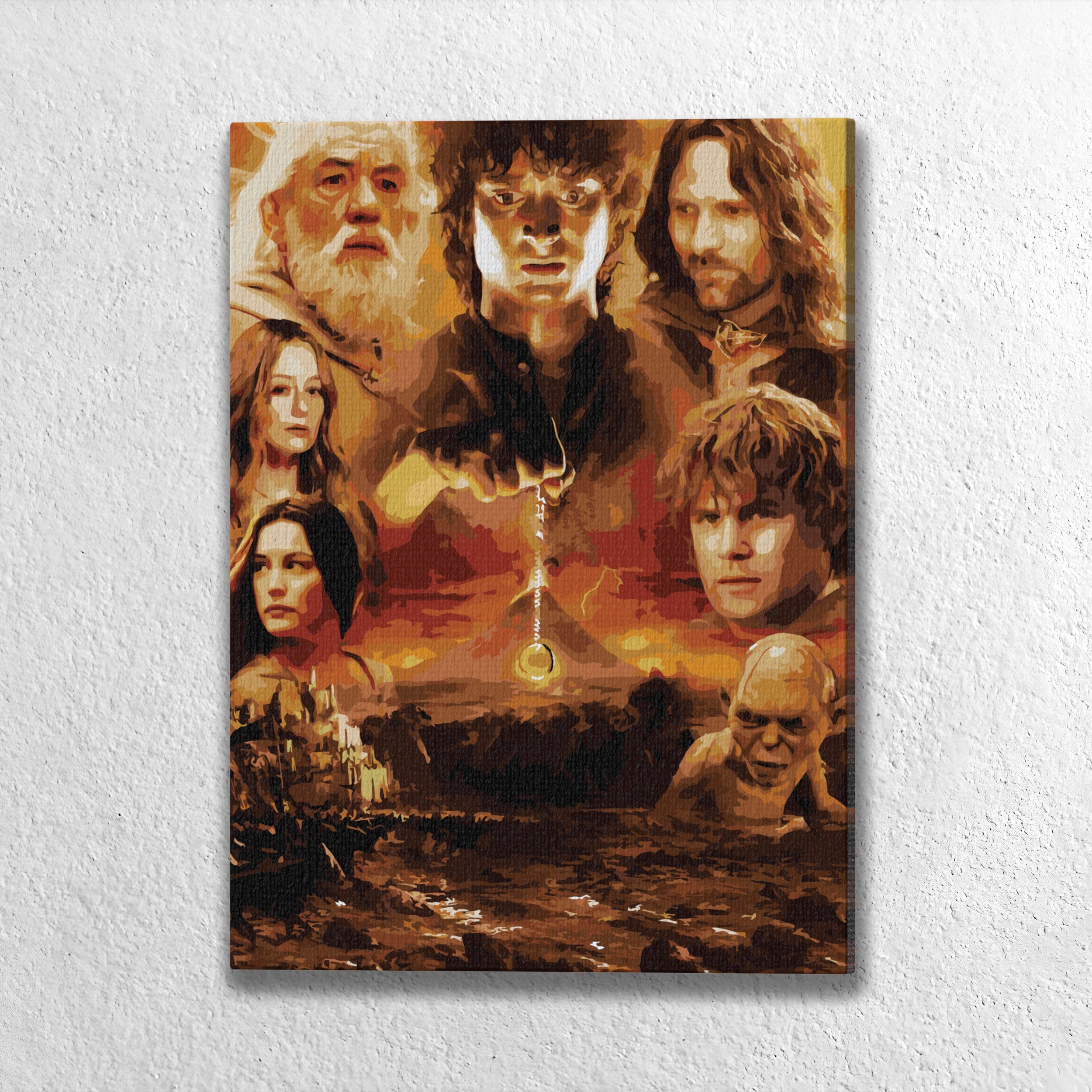 The Lord of the Rings - Paint By Numbers Kit