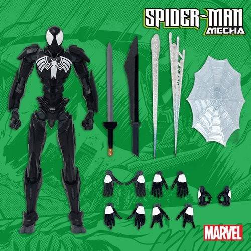 Mondo Spider-Man Mecha Symbiote Variant 10-Inch Action Figure