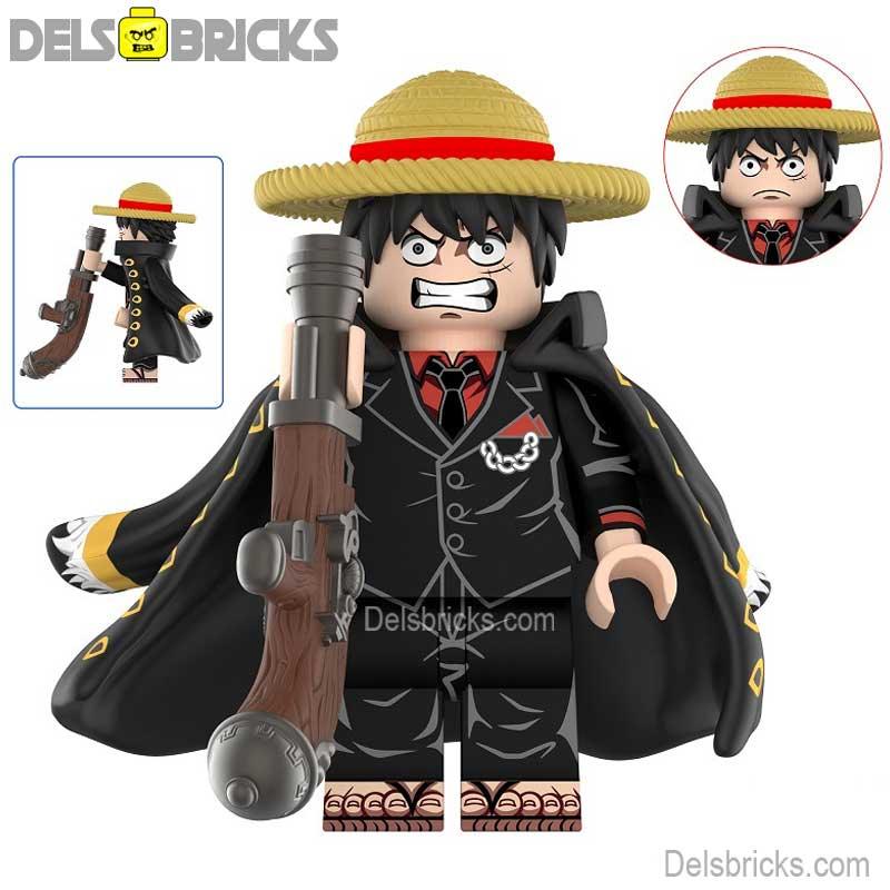 Monkey D Luffy ONE PIECE Lego Anime Minifigures Custom Toys 13