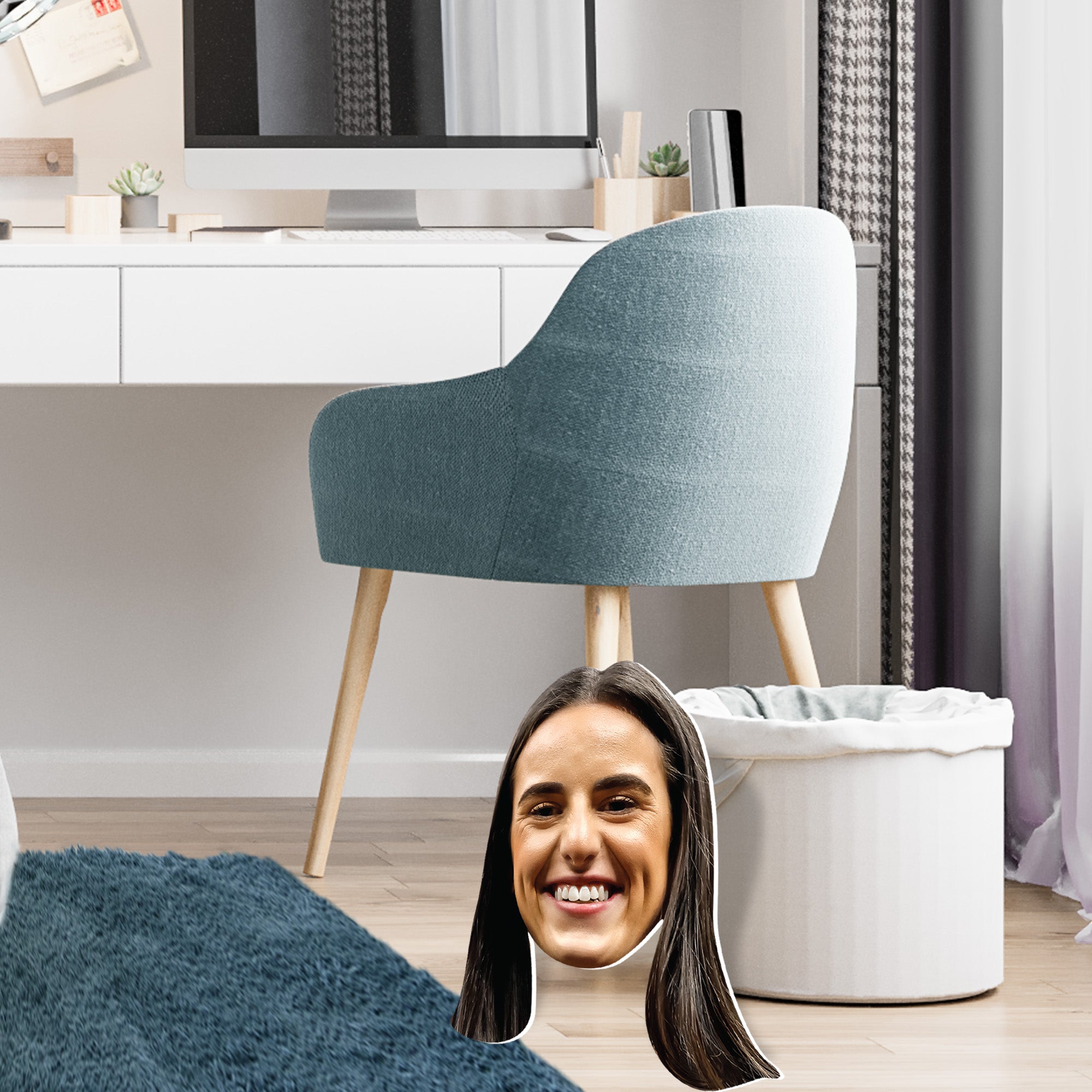 Caitlin Clark - Big Head - Official WNBA - Indiana Fever - Foam Core Cutout