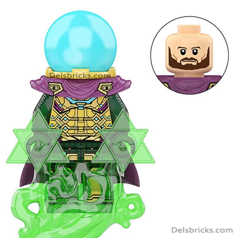 Mysterio from Spider-Man Lego Minifigures Custom Toys