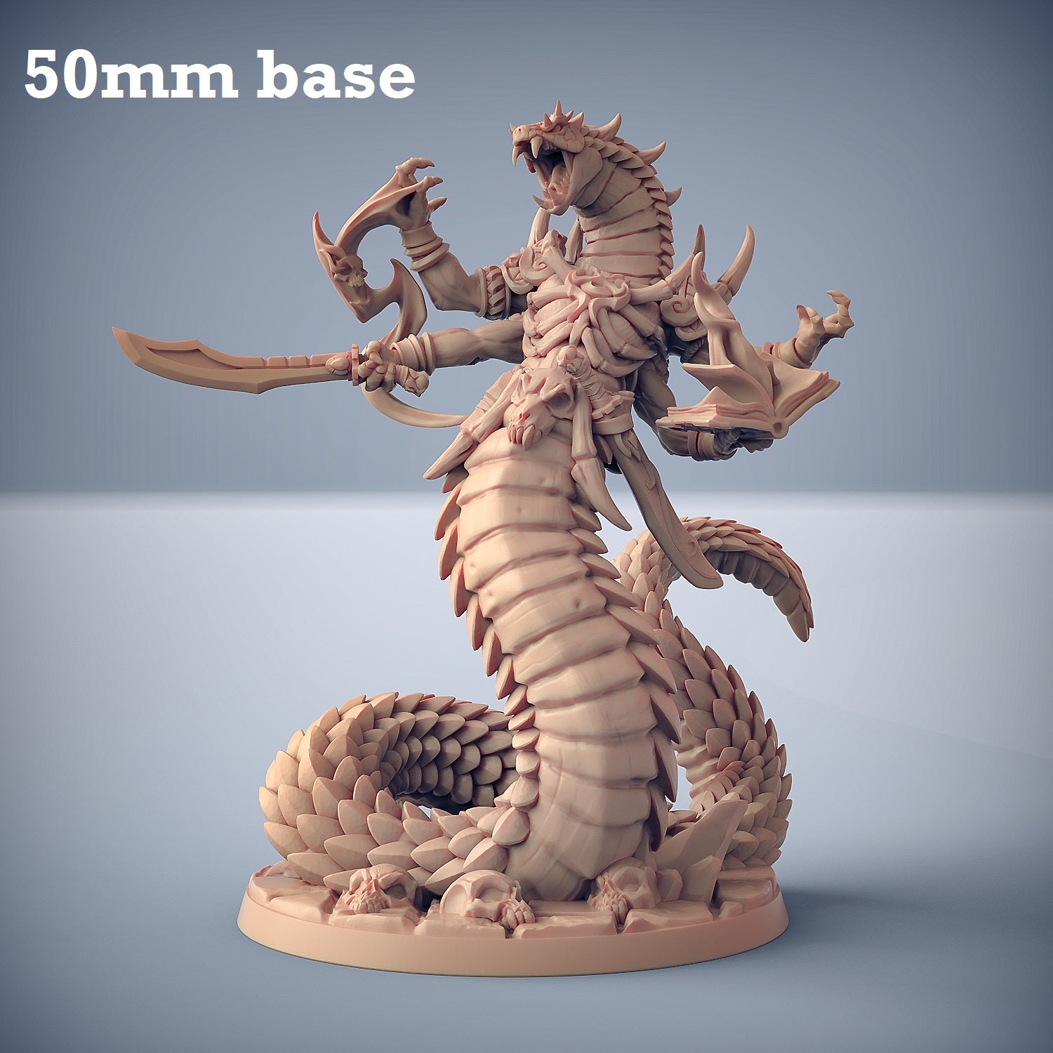 Nargskerak Darkscale (Goliath Yuan-ti Necromancer)