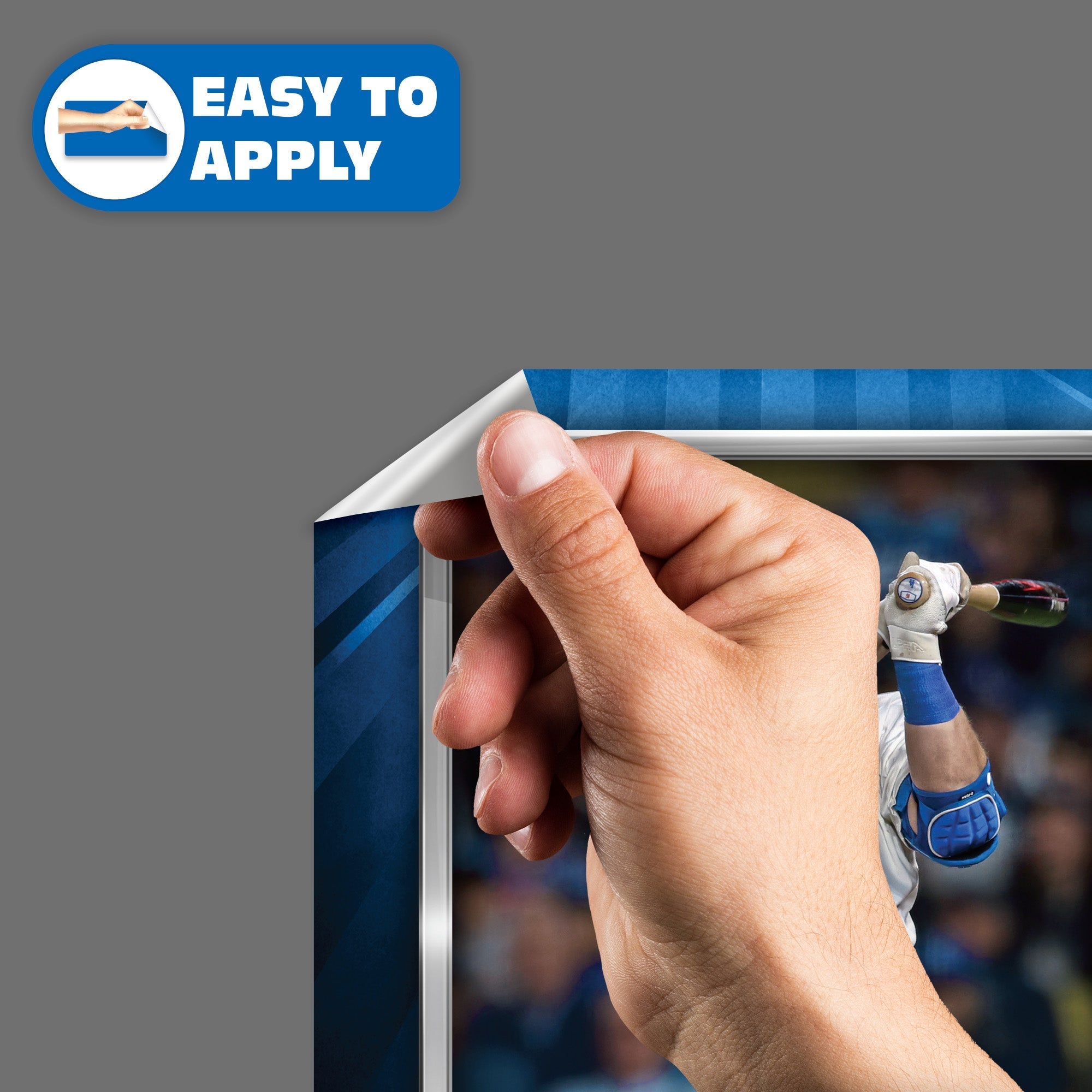 Will Smith - RealBig Collection - Official MLB - Los Angeles Dodgers - Reusable Vinyl Wall Decals